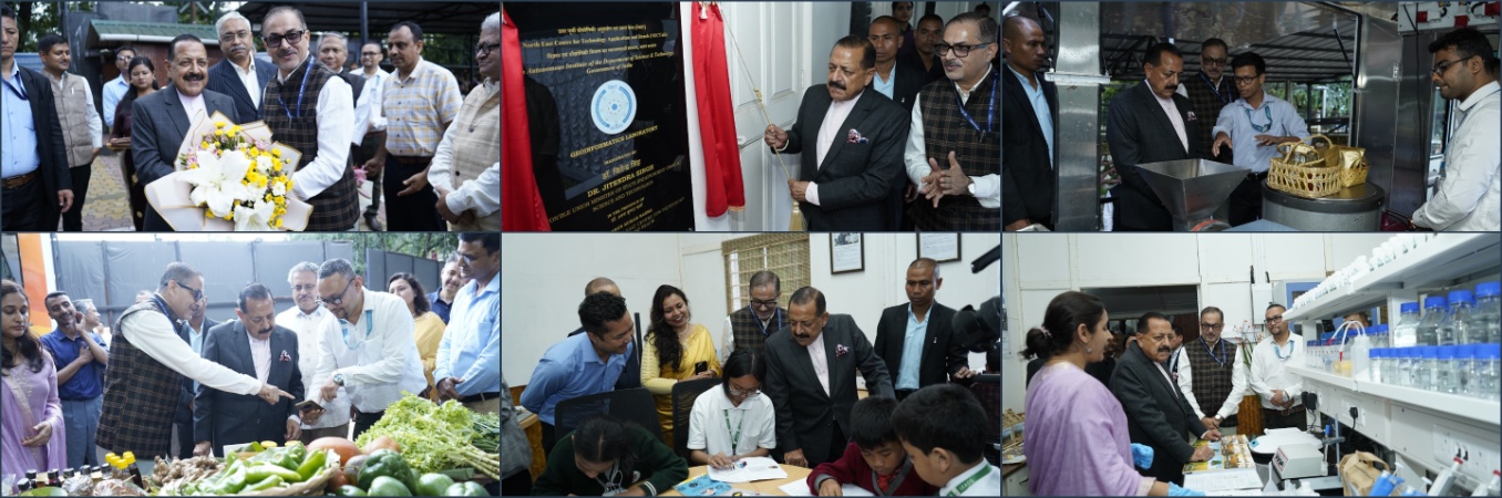 Hon'ble Union Minister, Dr. Jitendra Singh Visits NECTAR Headquarters
