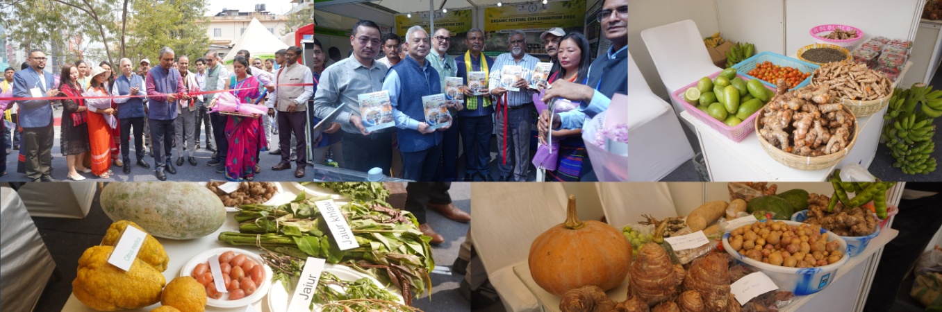 Organic Fest-cum Exhibition 2026 graced by Chanchal Kumar,Secretary of the Ministry of Development of North Eastern Region, as the Chief Guest