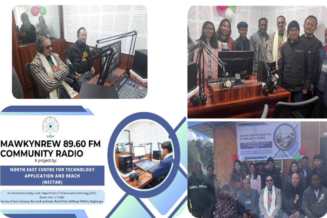 Inauguration of Community Radio Station Mawkynrew 89.60 FM