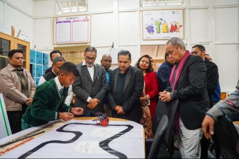 Visit of Chief Secretary, Meghalaya