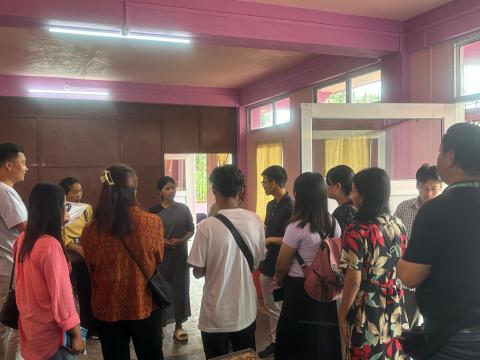 exposure visit by NECTAR for students and entrepreneurs of Central Institute of Horticulture, Nagaland