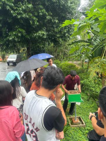 exposure visit by NECTAR for students and entrepreneurs of Central Institute of Horticulture, Nagaland