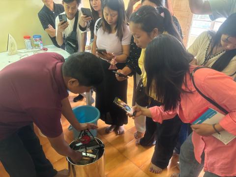 exposure visit by NECTAR for students and entrepreneurs of Central Institute of Horticulture, Nagaland